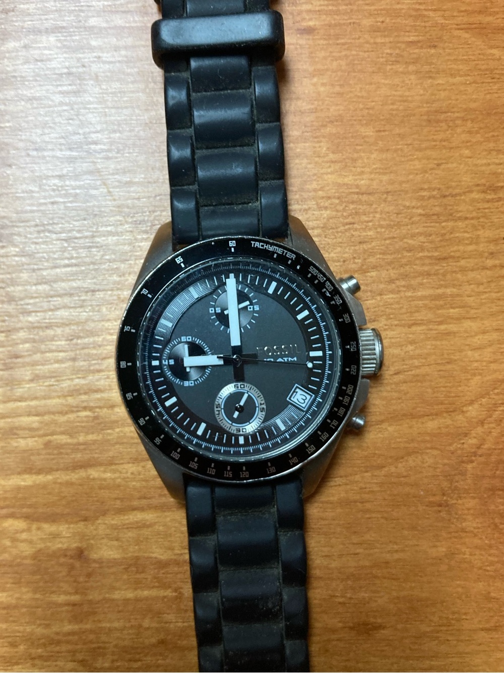 Fossil Black Decker Chronograph Men's Watch